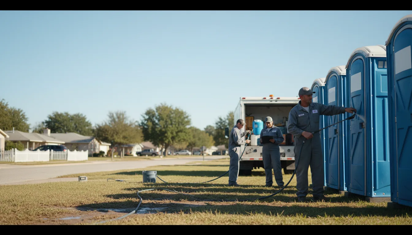 Long-Term Portable Toilet Rental in Maxwell, TX near me